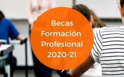 Becas y Ayudas para estudiar Formación Profesional para el curso 2020-21