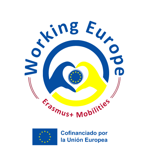 Logo Erasmus + Working Europe