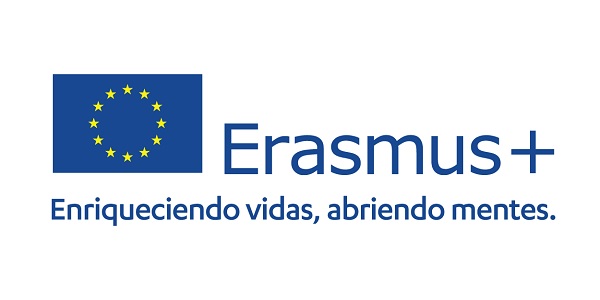 Logo Erasmus Plus, enriqueciendo vidas, abriendo mentes